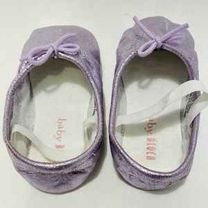 New Baby Bloch Metallic Lavender Size 2